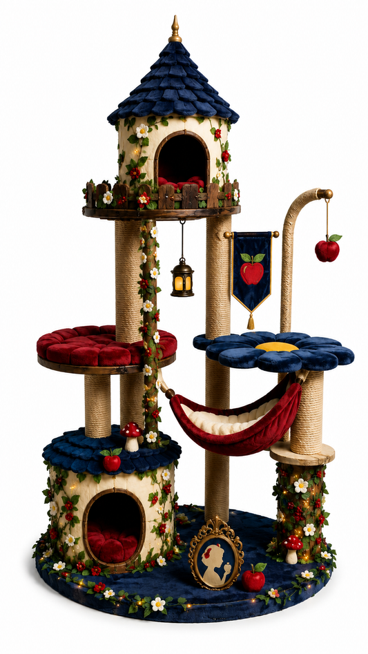 SnowWhite Cat Tree